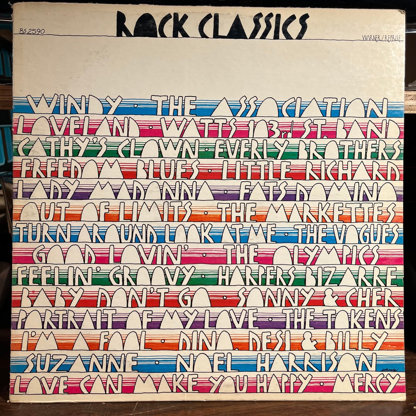 Various - Rock Classics (VINYL) | Excellent+ (EX+) Excellent (EX)--