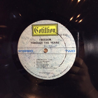 Freedom (9) - Through The Years (VINYL LP Cotillion ‎– SD 9048) | USED Excellent+ (EX+) Very Good Plus (VG+)--
