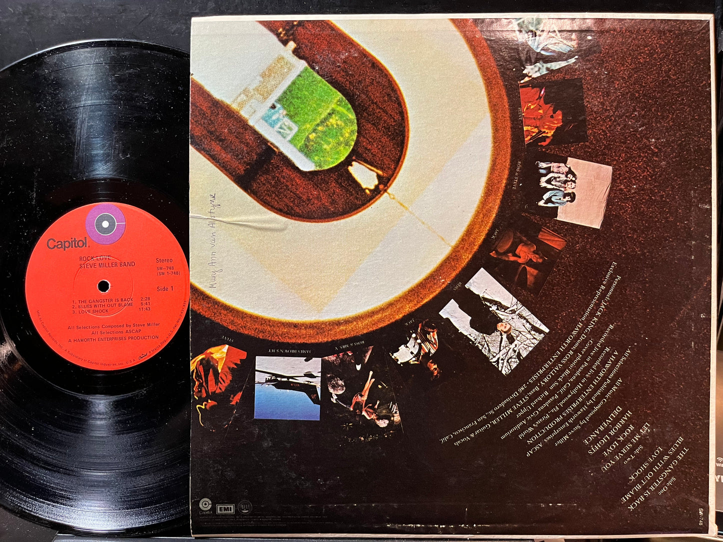 Steve Miller Band - Rock Love (VINYL) | Excellent+ (EX+) Very Good Plus (VG+)--