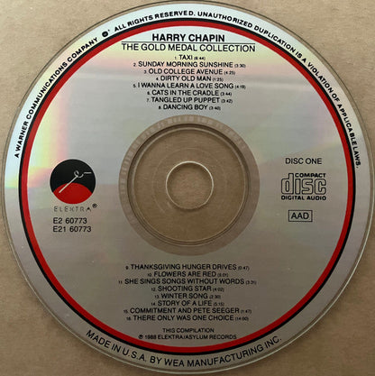 Harry Chapin - The Gold Medal Collection (2xCD) | Excellent+ (EX+) Excellent+ (EX+)--