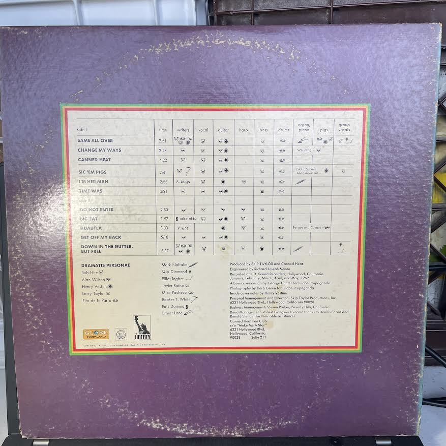 Canned Heat - Hallelujah (VINYL) | Excellent+ (EX+) Very Good Plus (VG+)--