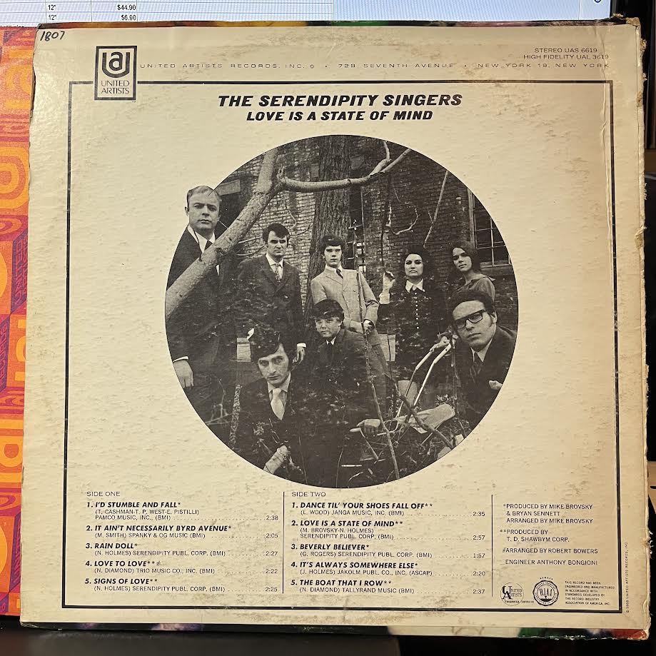 Love Is A State Of Mind (VINYL) | Excellent+ (EX+) Very Good (VG)--