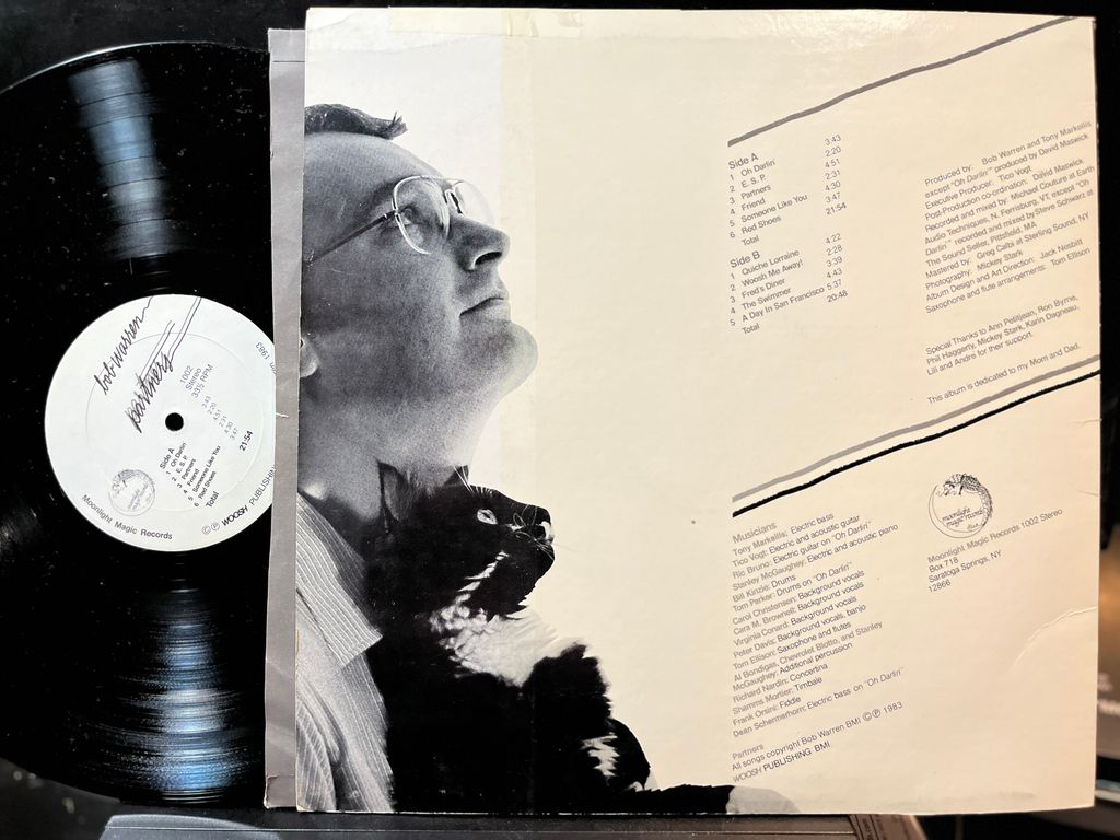 Bob Warren (6) - Partners (VINYL) | Excellent+ (EX+) Excellent+ (EX+)--