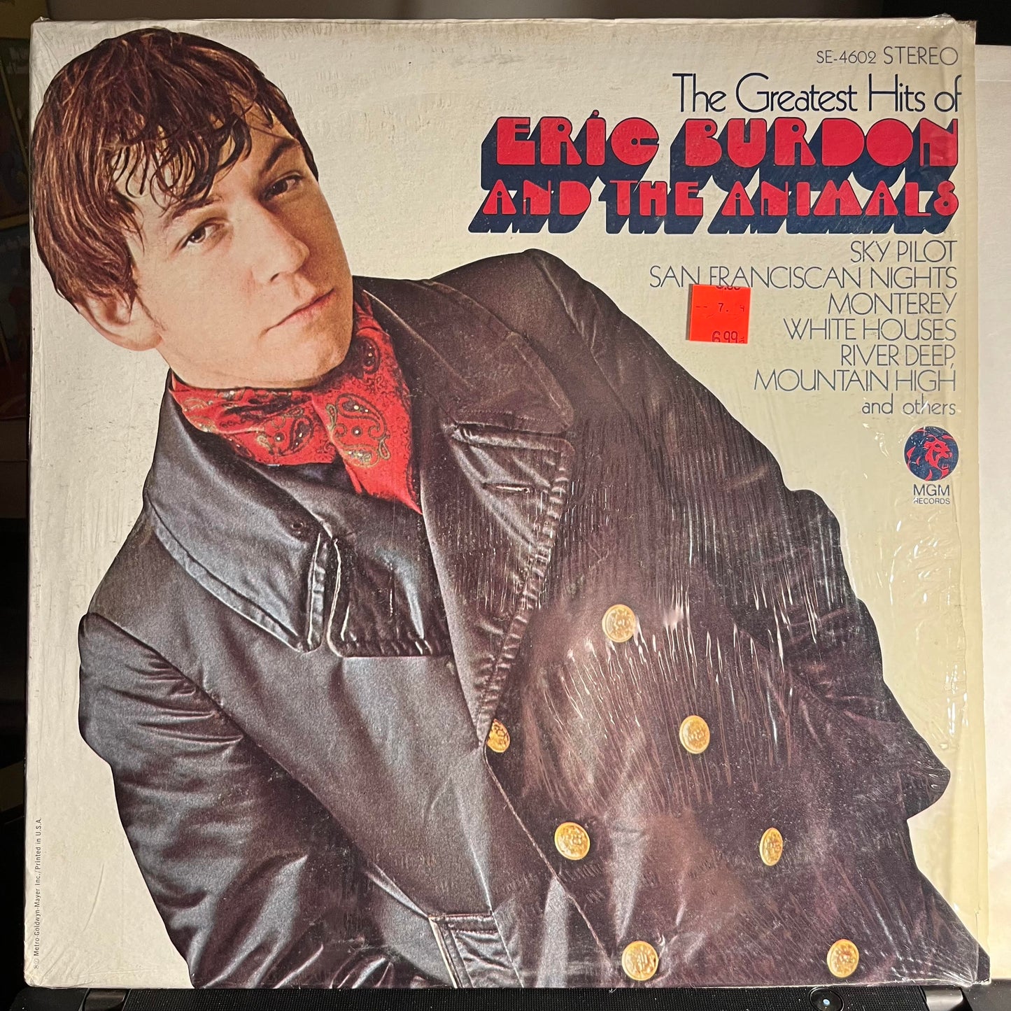 Eric Burdon & The Animals - The Greatest Hits Of Eric Burdon And The Animals *SHRNK* | Mint (M) Mint (M)-