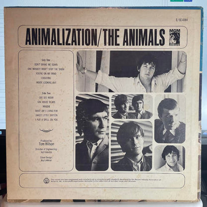 The Animals - Animalization (VINYL) | Excellent+ (EX+) Excellent (EX)--