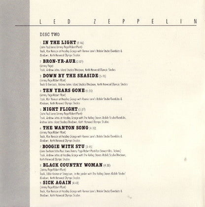 Led Zeppelin - Physical Graffiti (2xCD) | Excellent+ (EX+) Excellent+ (EX+)-