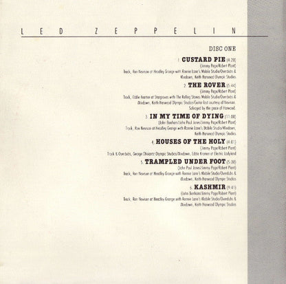 Led Zeppelin - Physical Graffiti (2xCD) | Excellent+ (EX+) Excellent+ (EX+)-