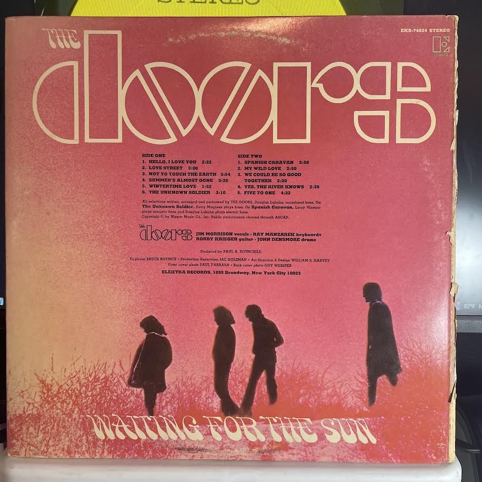 The Doors - Waiting For The Sun (VINYL) | Excellent+ (EX+) Excellent (EX)--