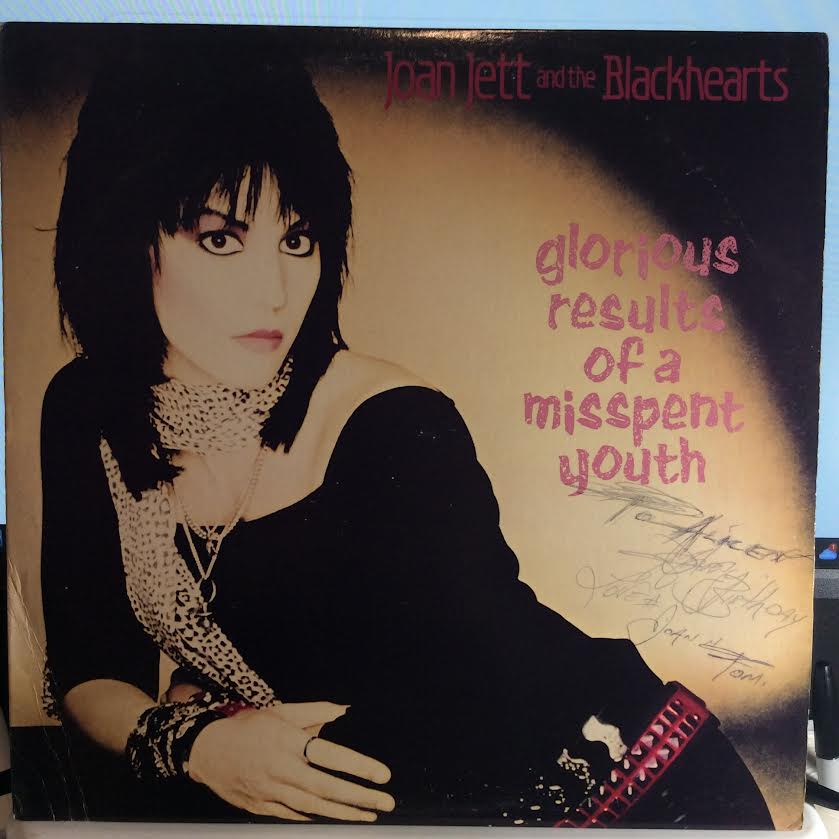 Joan Jett & The Blackhearts - Glorious Results Of A Misspent Youth (VINYL) *SIGNED* | Excellent+ (EX+) Excellent (EX)--