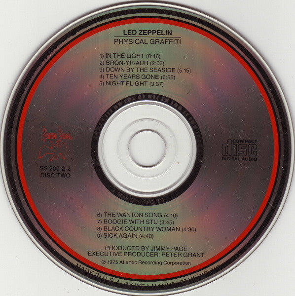 Led Zeppelin - Physical Graffiti (2xCD) | Excellent+ (EX+) Excellent+ (EX+)-