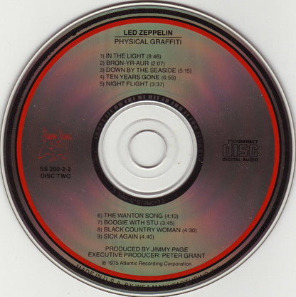 Led Zeppelin - Physical Graffiti (2xCD) | Excellent+ (EX+) Excellent+ (EX+)-