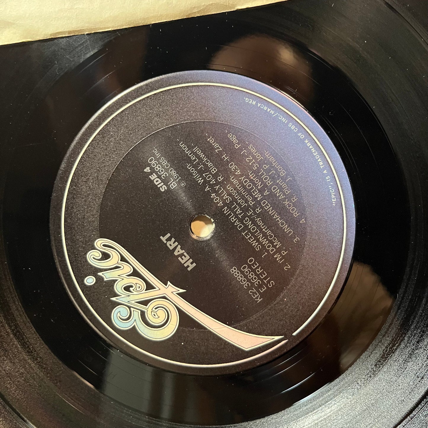 Heart - Greatest Hits / Live (VINYL 2xLP EPIC KE2 36888 1980) | USED Excellent+ (EX+)--