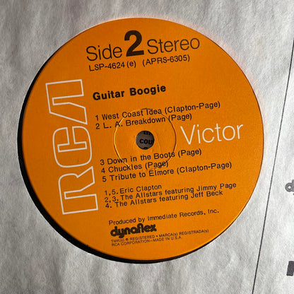 Eric Clapton - Guitar Boogie (VINYL) | Excellent+ (EX+) Very Good Plus (VG+)-
