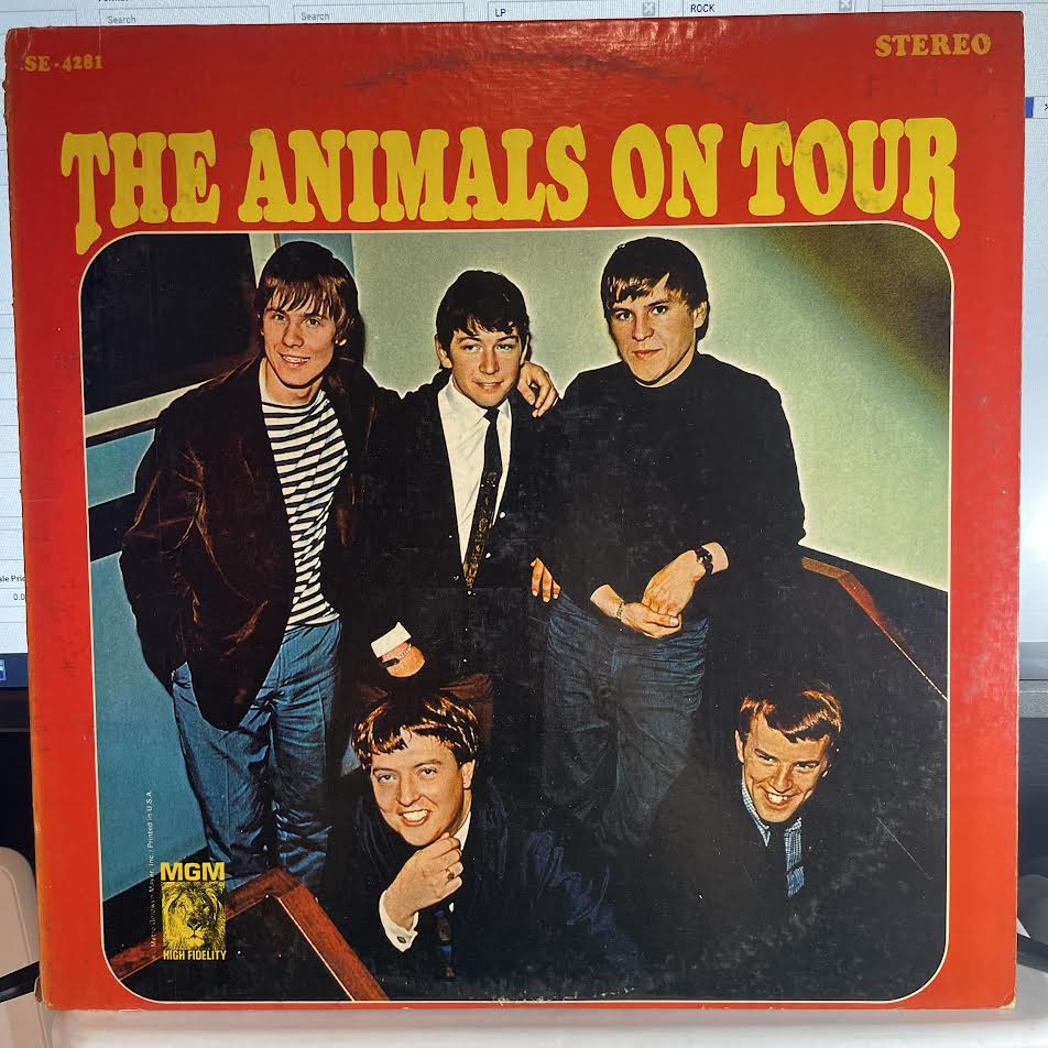 The Animals - The Animals On Tour (VINYL) | Excellent+ (EX+) Excellent (EX)--