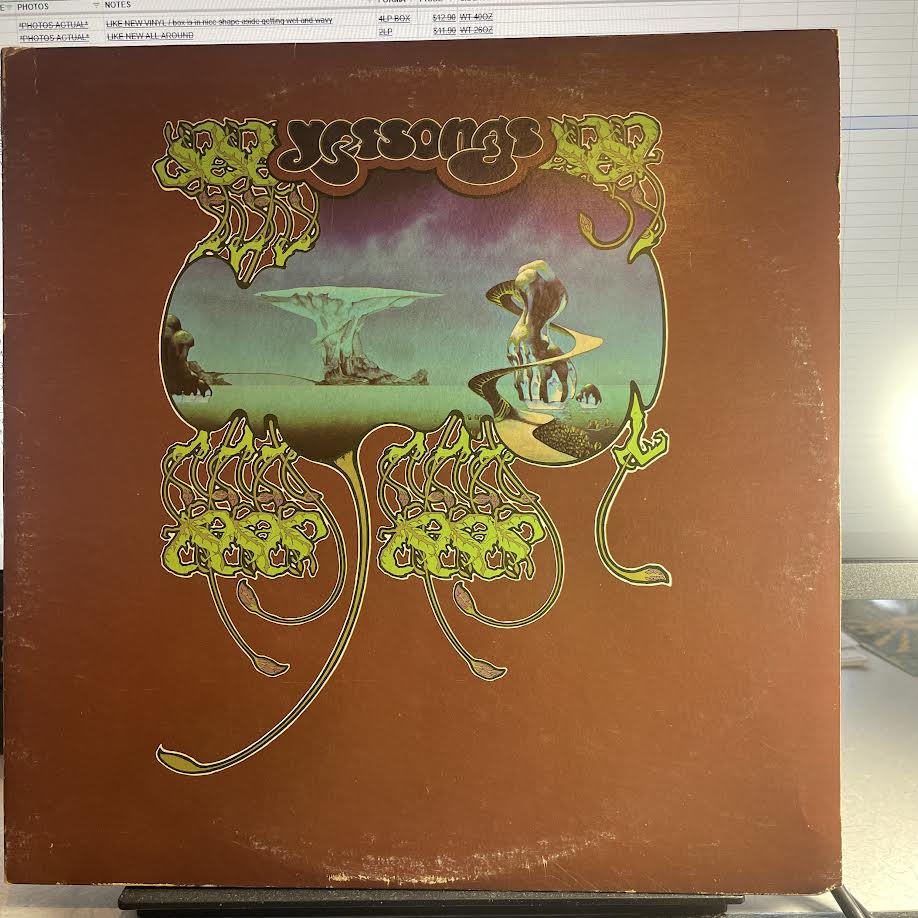 Yes - Yessongs (3x VINYL) | Excellent+ (EX+) Excellent (EX)--