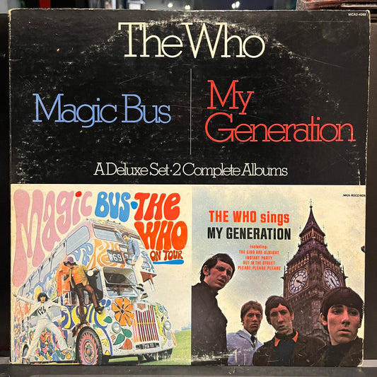 The Who - Magic Bus / My Generation | Excellent (EX) Very Good Plus (VG+)--
