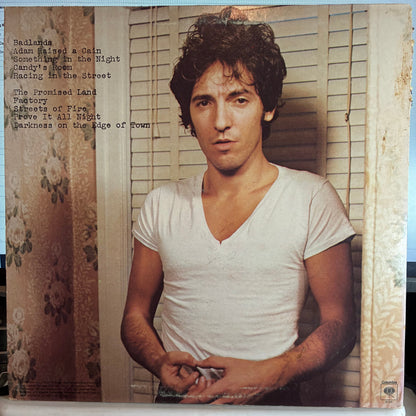 Bruce Springsteen - Darkness On The Edge Of Town (VINYL) | Excellent (EX) Very Good Plus (VG+)--