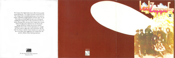 Led Zeppelin - Led Zeppelin II (CD) | Excellent (EX)--