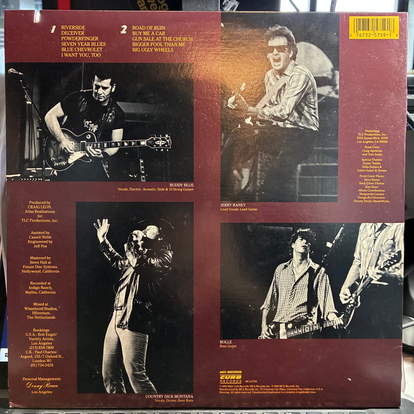 The Beat Farmers - Van Go (VINYL) | Excellent (EX) Excellent (EX)--