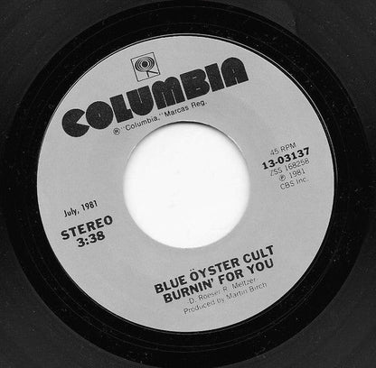 Blue Öyster Cult - (Don't Fear) The Reaper (7" VINYL) | Excellent (EX) Excellent (EX)-