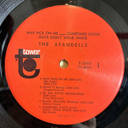 The Standells - Why Pick On Me - Sometimes Good Guys Don't Wear White (VINYL) |--