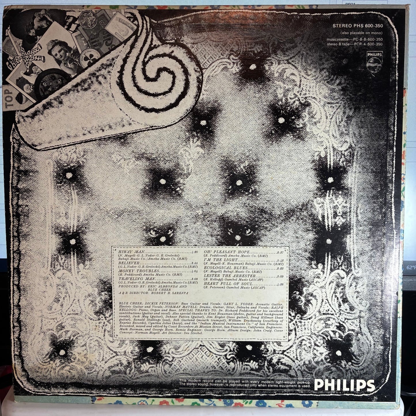 Blue Cheer - Oh! Pleasant Hope (VINYL) |-