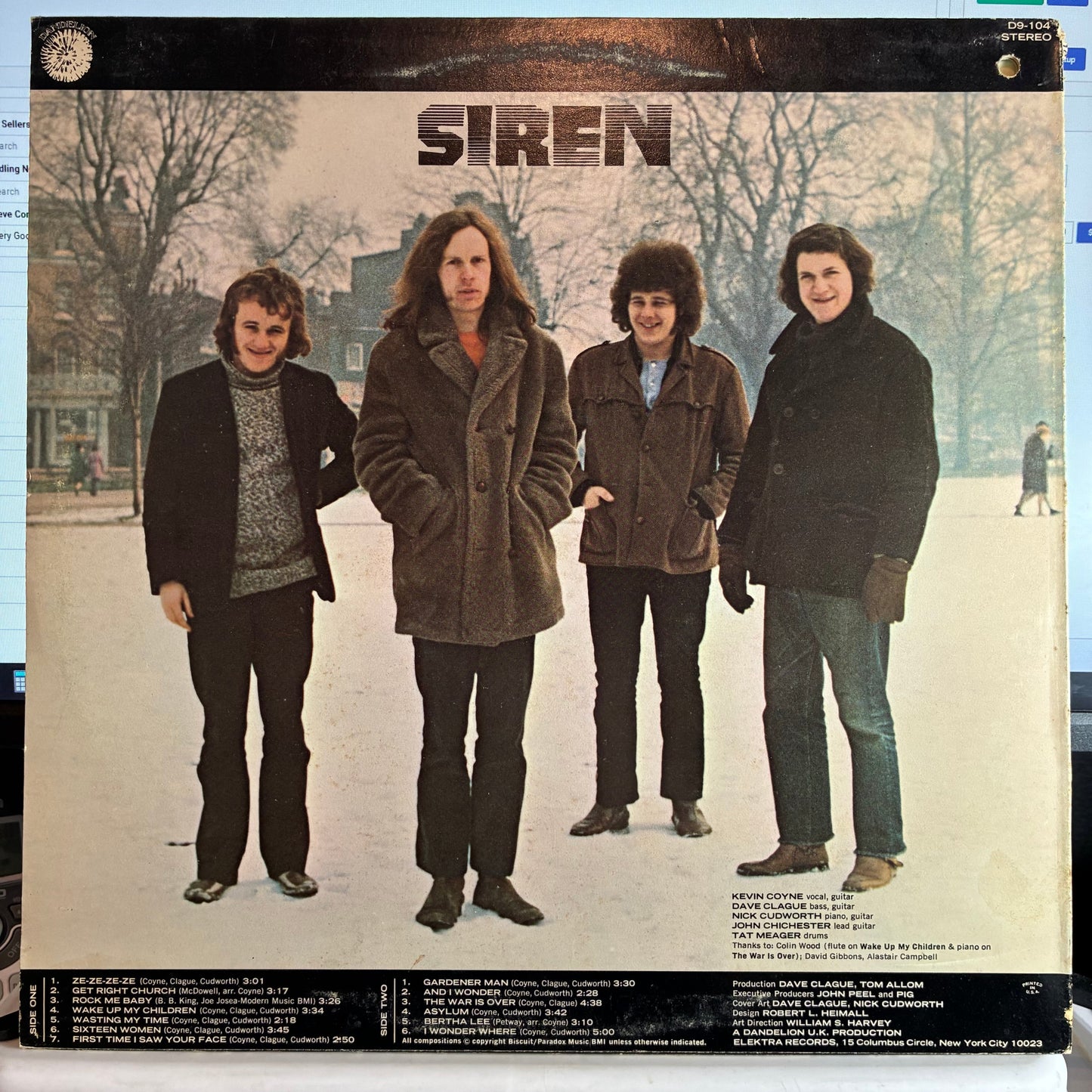 Siren (13) - Siren (VINYL) |--