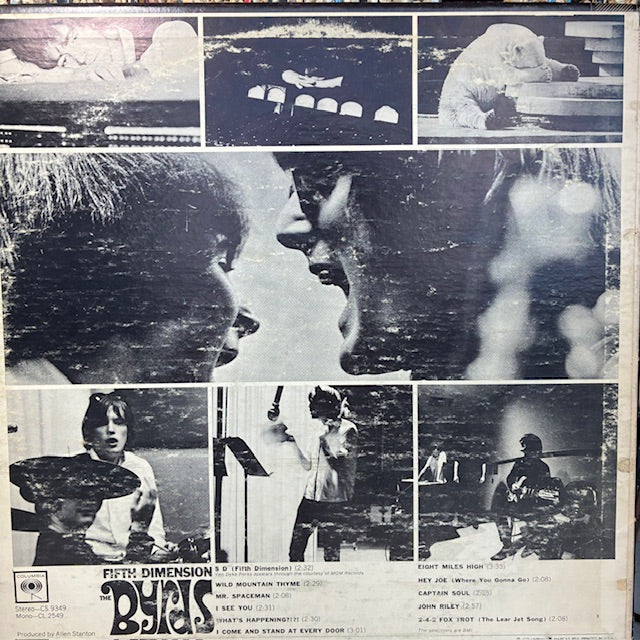 The Byrds - Fifth Dimension (VINYL) | Excellent (EX) Very Good Plus (VG+)--