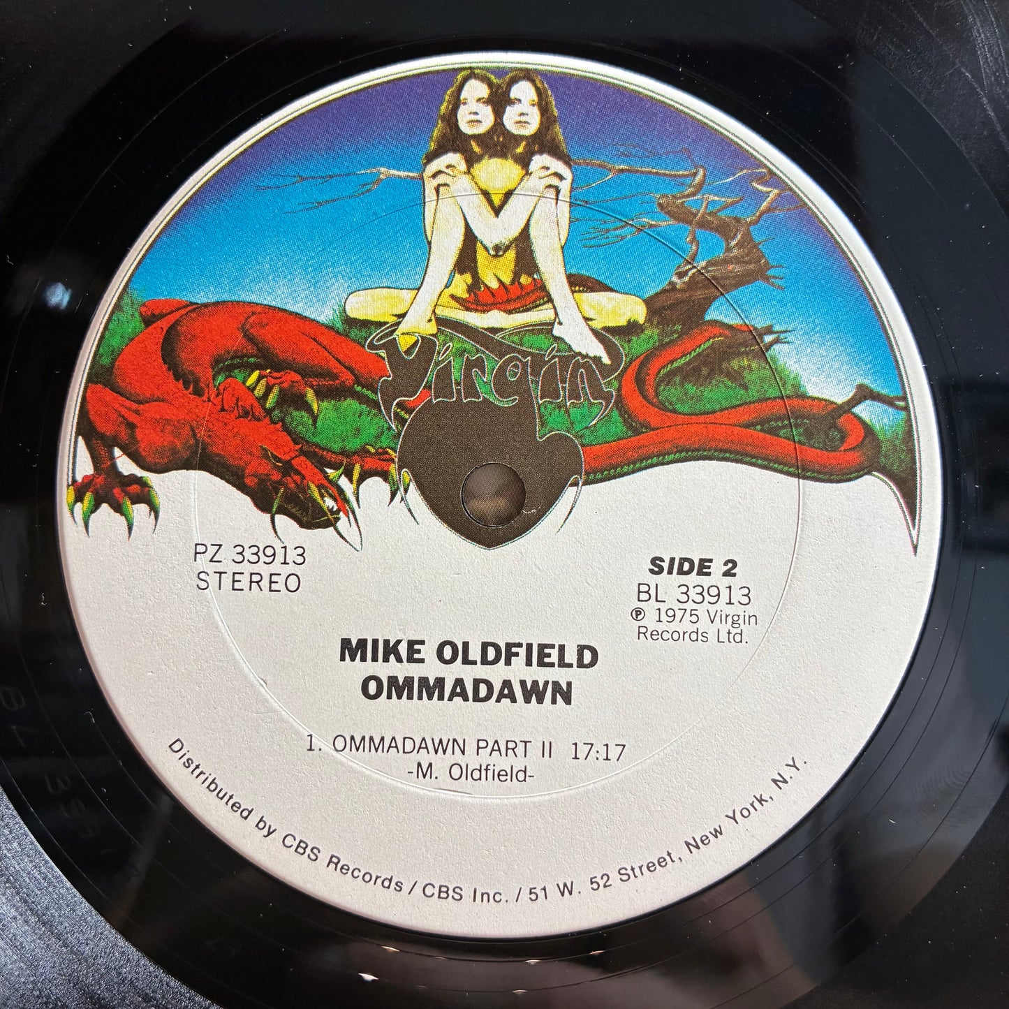 Mike Oldfield - Ommadawn (VINYL LP Virgin ‎– PZ 33913) | USED Excellent (EX) Very Good Plus (VG+)-