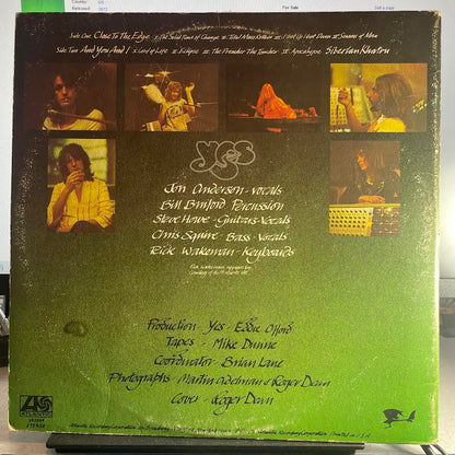 Yes - Close To The Edge (VINYL) | Excellent (EX) Very Good (VG)--
