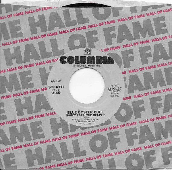 Blue Öyster Cult - (Don't Fear) The Reaper (7" VINYL) | Excellent (EX) Excellent (EX)-