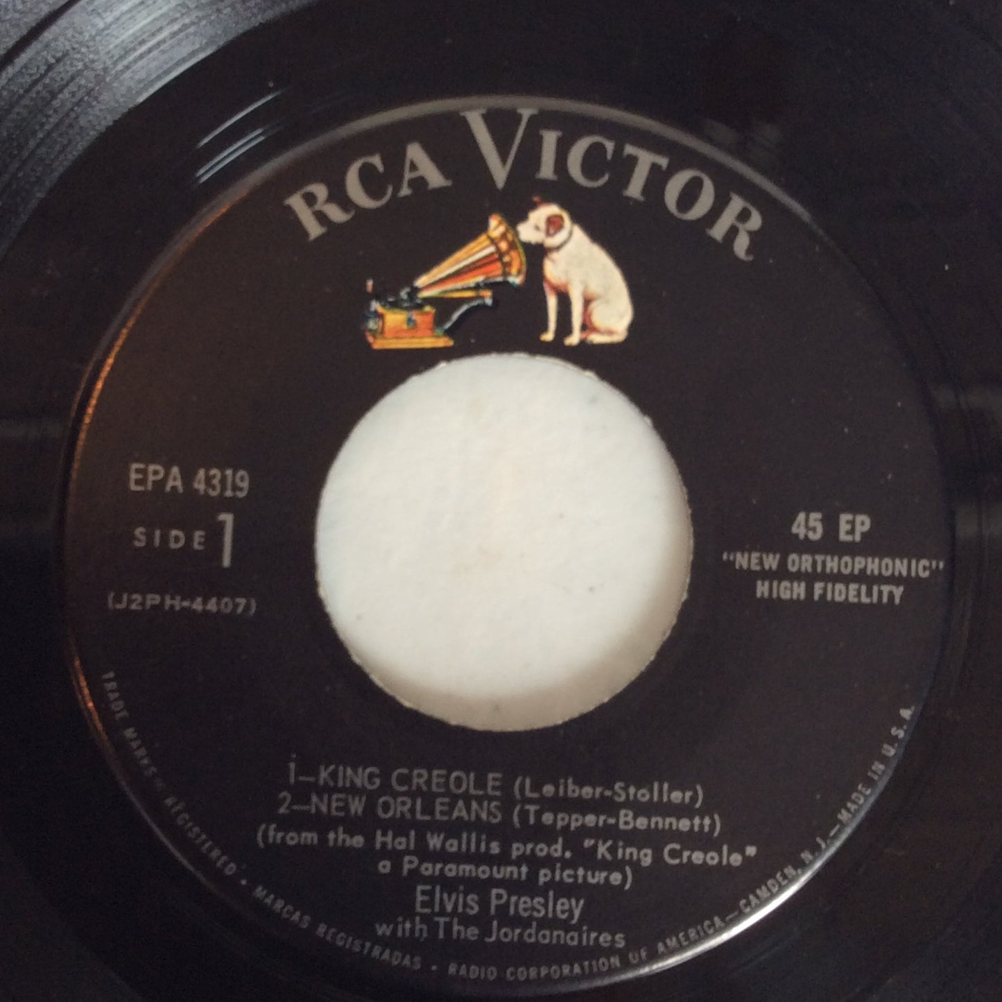 Elvis Presley - King Creole (Vol. 1) (7" VINYL) | Excellent (EX) Excellent+ (EX+)--