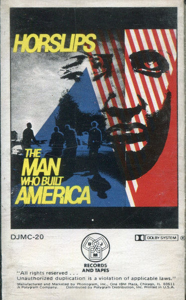 Horslips - The Man Who Built America (CASETTE) | Excellent (EX) Near Mint (NM)--