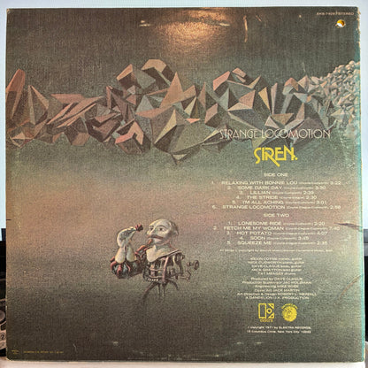 Siren (13) - Strange Locomotion (VINYL) | Excellent (EX) Very Good Plus (VG+)--
