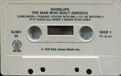 Horslips - The Man Who Built America (CASETTE) | Excellent (EX) Near Mint (NM)--