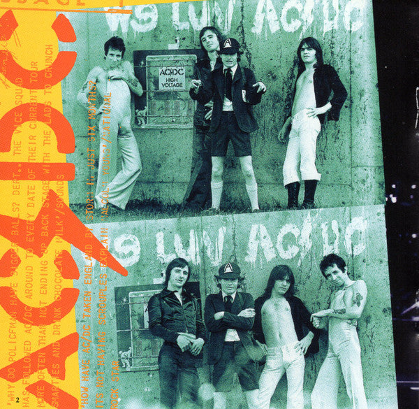 AC/DC - High Voltage (CD EPIC EK 80201) | USED Excellent (EX) Near Mint (NM)--