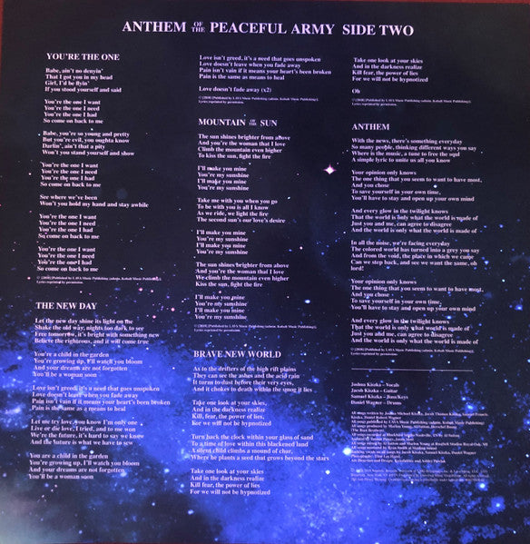 Greta Van Fleet - Anthem Of The Peaceful Army (VINYL LP Lava ‎– B0029246-01, Republic Records ‎– B0029246-01) | USED Excellent (EX) Near Mint (NM)--