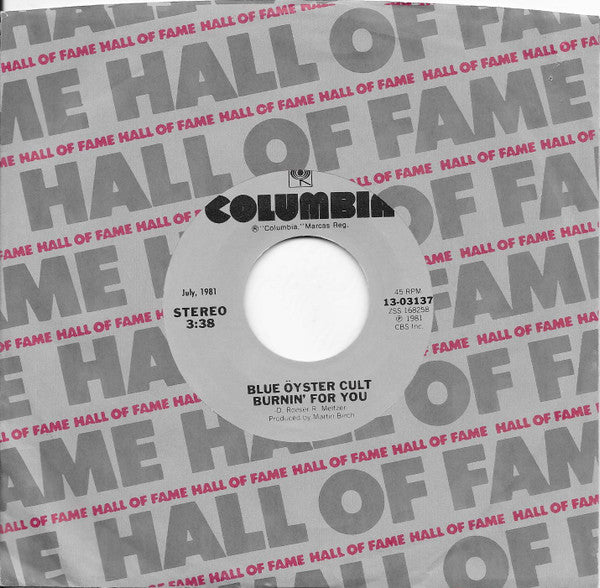 Blue Öyster Cult - (Don't Fear) The Reaper (7" VINYL) | Excellent (EX) Excellent (EX)-