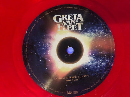 Greta Van Fleet - Anthem Of The Peaceful Army (VINYL LP Lava ‎– B0029246-01, Republic Records ‎– B0029246-01) | USED Excellent (EX) Near Mint (NM)--