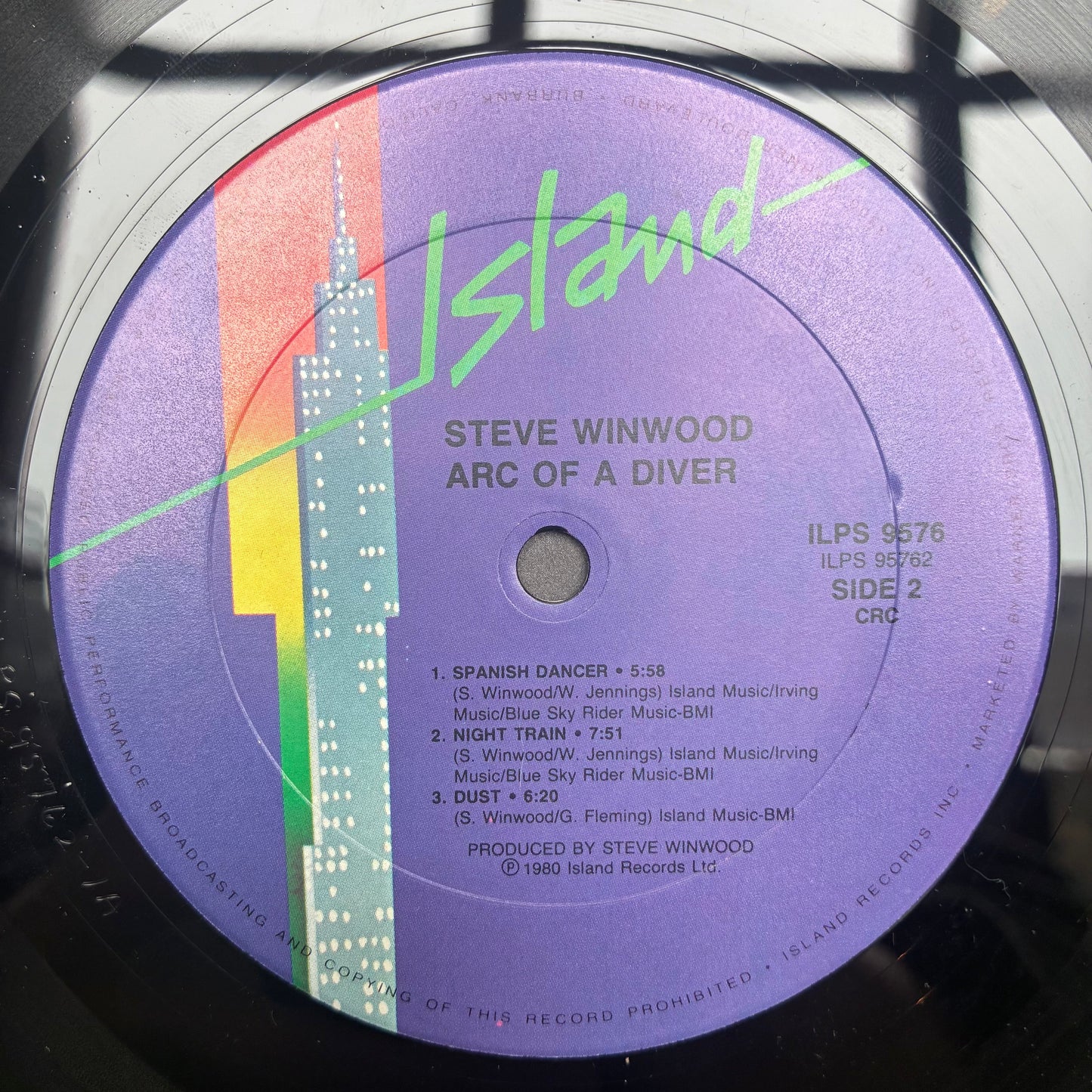 Steve Winwood - Arc Of A Diver (VINYL) | Excellent (EX) Excellent (EX)-