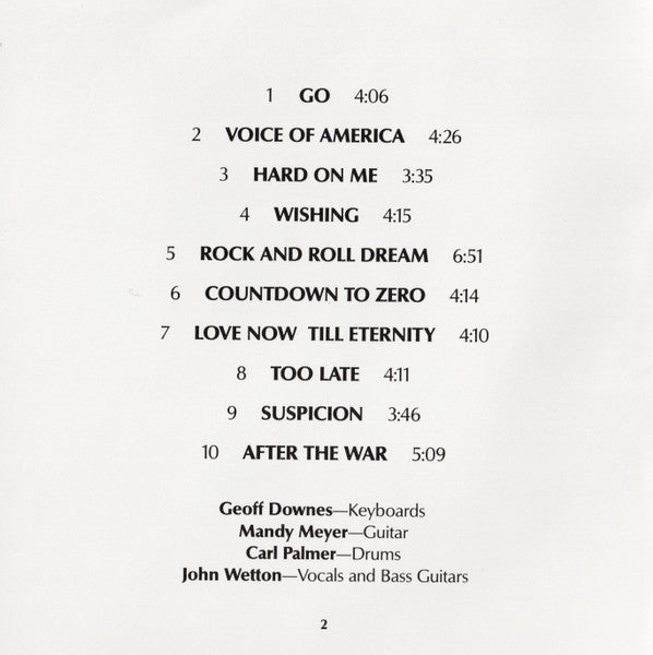 Asia (2) - Astra (CD) | Excellent (EX) Excellent (EX)-
