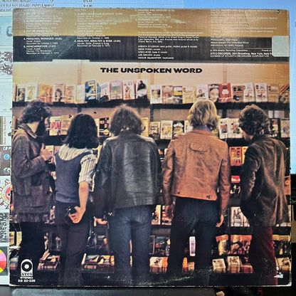 The Unspoken Word - The Unspoken Word (VINYL) | Excellent (EX) Very Good Plus Plus (VG++)--