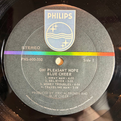 Blue Cheer - Oh! Pleasant Hope (VINYL) |-