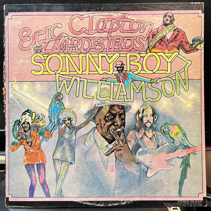 Eric Clapton and The Yardbirds With Sonny Boy Will - Eric Clapton And The Yardbirds Live With Sonny Boy Williamson (VINYL LP MERCURY SR-61271 1970) | Excellent (EX) Very Good (VG)--