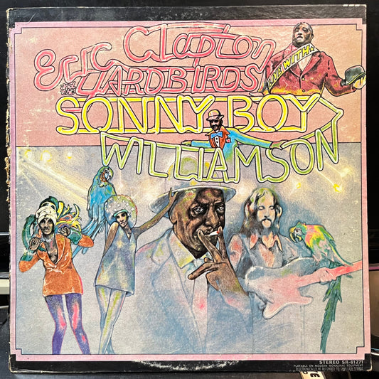 Eric Clapton and The Yardbirds With Sonny Boy Will - Eric Clapton And The Yardbirds Live With Sonny Boy Williamson (VINYL LP MERCURY SR-61271 1970) | Excellent (EX) Very Good (VG)--
