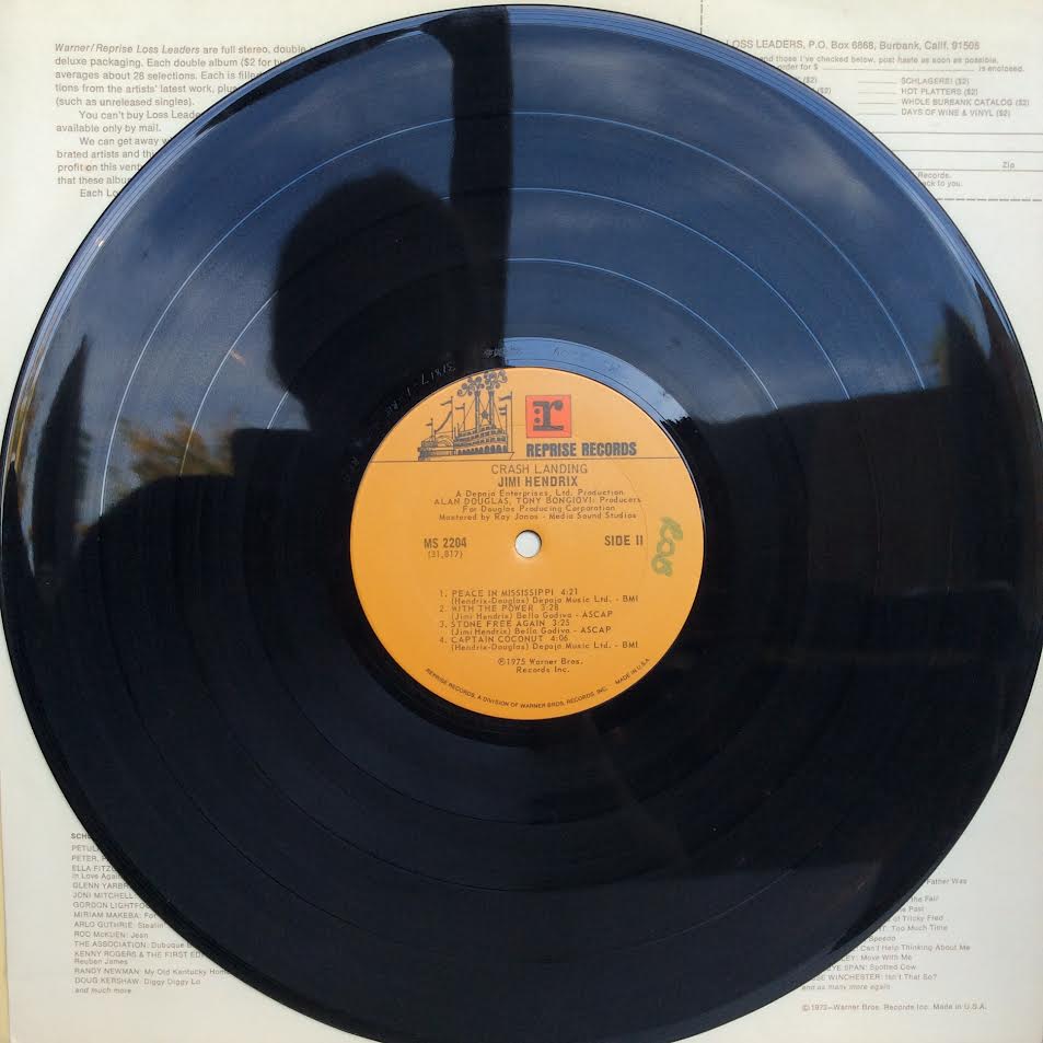 Jimi Hendrix - Crash Landing (VINYL) | Excellent (EX) Excellent (EX)--