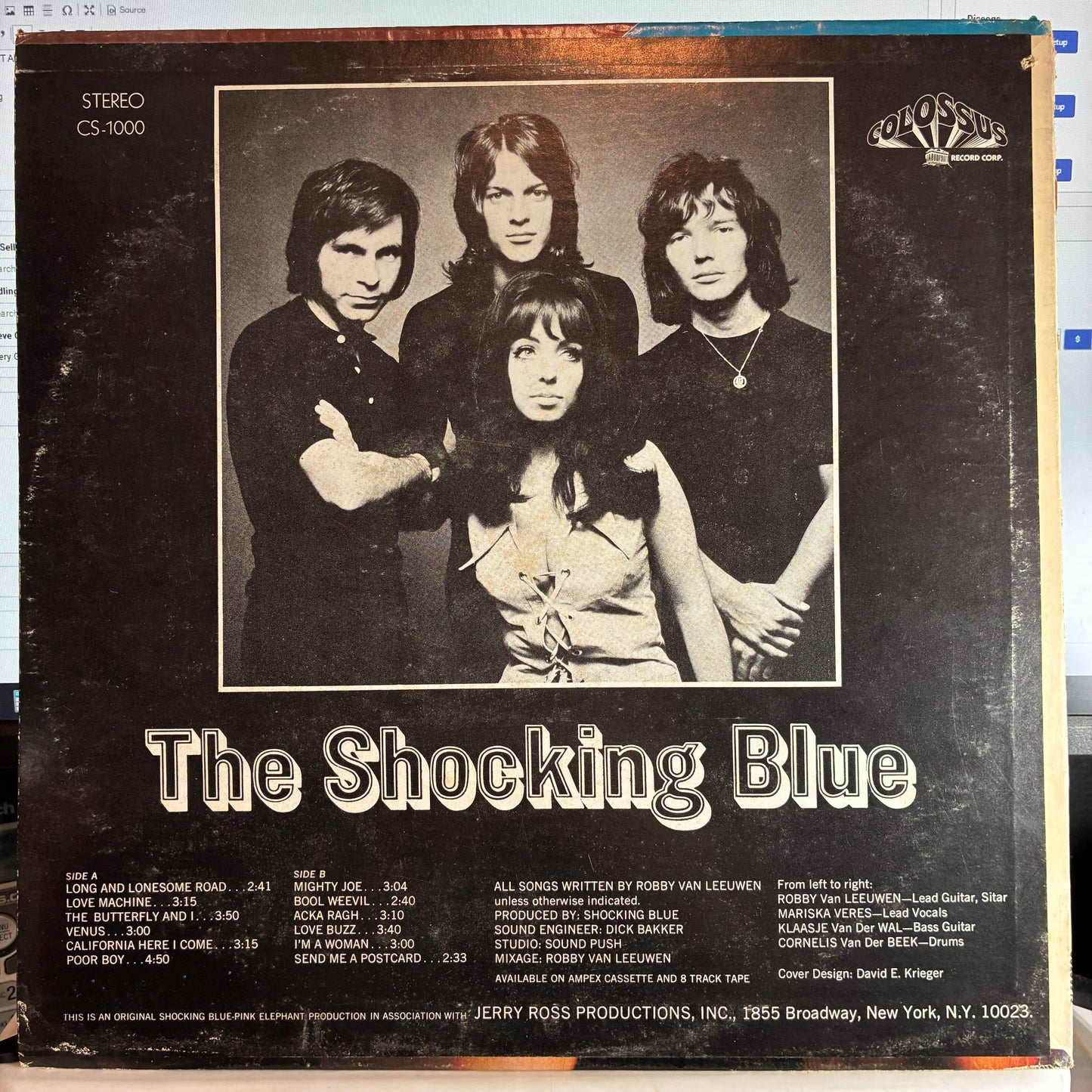 Shocking Blue - The Shocking Blue (VINYL) | Excellent (EX) Very Good Plus (VG+)--