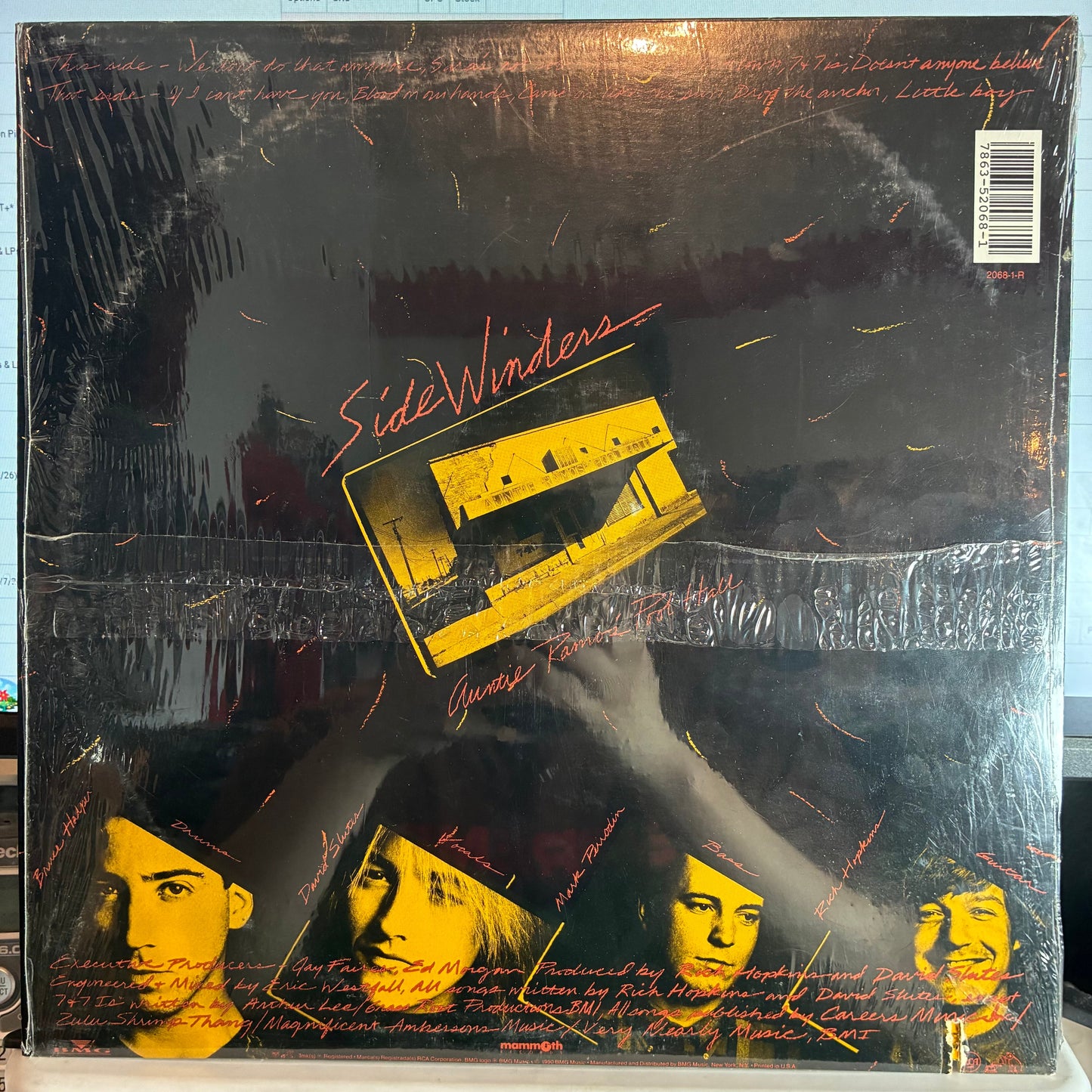 Sidewinders (2) - Auntie Ramos' Pool Hall (VINYL) | Excellent (EX) Excellent (EX)--