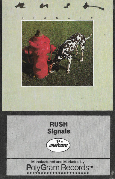 Rush - Signals (CASSETTE) | Excellent (EX) Excellent (EX)--