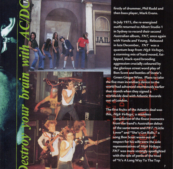 AC/DC - High Voltage (CD EPIC EK 80201) | USED Excellent (EX) Near Mint (NM)--